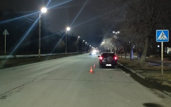 В Новотроицке водитель сбил человека на нерегулируемом пешеходном переходе