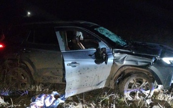 В Оренбуржье водитель автомобиля «Москвич-3» погиб в результате опрокидывания в кювет