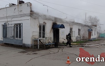 В Оренбурге в троллейбусном депо произошло возгорание