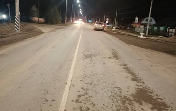 В Северном районе мужчина, выбежавший на дорогу, погиб под колесами автомобиля Ford (18+)