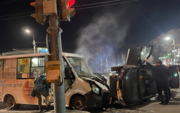 Стали известны детали масштабного ДТП, произошедшего на проспекте Гагарина в Оренбурге