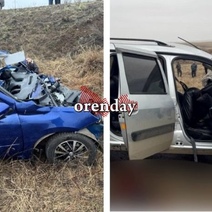 В Оренбуржье в ДТП между автомобилями марки Лада погибли 4 человека, 5 пострадали