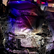 В Оренбуржье при столкновении грузовика с легковым автомобилем пострадали два человека