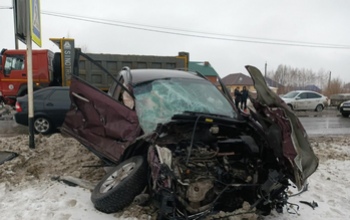 В страшном ДТП в Бузулуке пострадал водитель иномарки