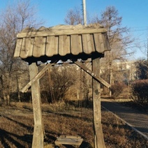 В Оренбурге обнаружена детская площадка в стиле Древней Руси 