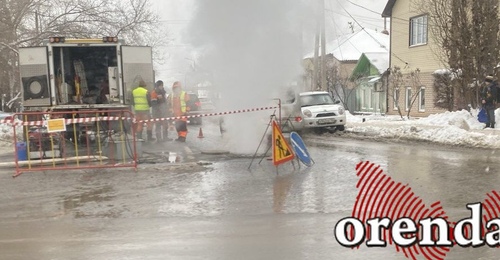 На улице Шевченко в Оренбурге четыре дома остались без горячей воды