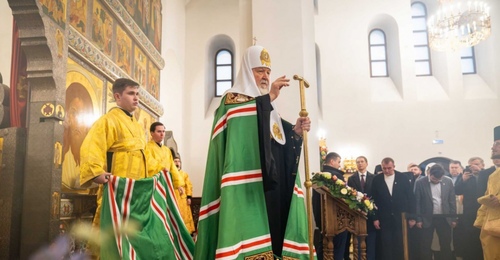 В Оренбуржье ожидают Святейшего Патриарха Московского и всея Руси Кирилла