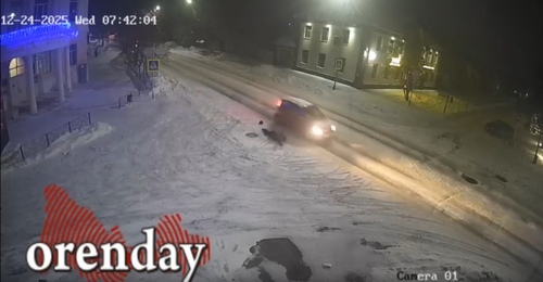 Перелетела через авто: в Бузулуке иномарка жёстко сбила женщину на пешеходном переходе (18+)