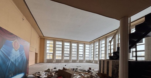 В здании театра Оренбургской областной музыкальной комедии начался ремонт