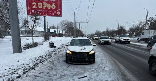 В Оренбурге 45-летний мужчина попал под колеса автомобиля Kia