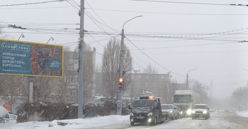 Оренбург утопает в снегу