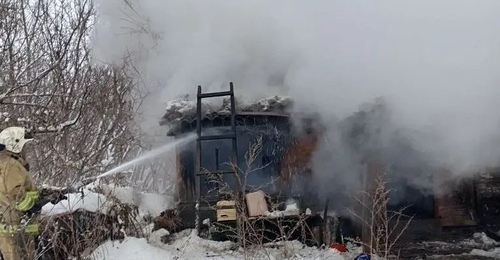 Под Кувандыком во время пожара погиб пенсионер (18+)