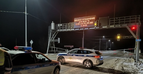 В Краснощёково из-за перекрытой в непогоду трассы  девять человек разместили в пункте обогрева