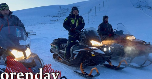 В Кувандыке стартовала экспедиция «Весь Урал – на снегоходах»