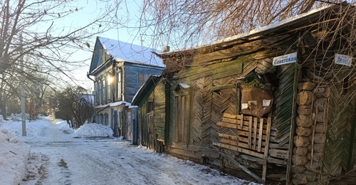 Тротуары на Советской в Оренбурге отличаются контрастом