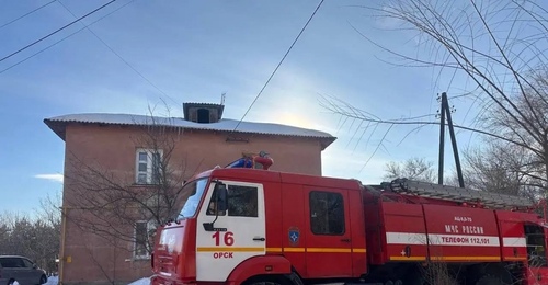 В Орске на пожаре в жилом доме погибла престарелая женщина