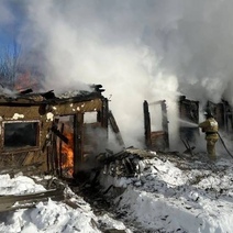 В Оренбуржье на пожаре пострадал 77-летний мужчина