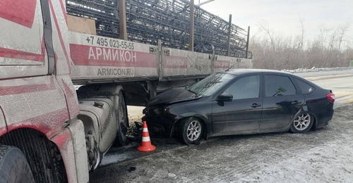 В Оренбургском районе полицейские выясняют обстоятельства ДТП на трассе М-5