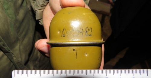 В Орске мужчина нашел в шкафу умершего отца гранату