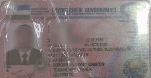 В Оренбургском районе задержали иностранца с водительскими правами, распечатанными на принтере