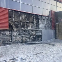 В Оренбурге горел торговый комплекс «Максимум»