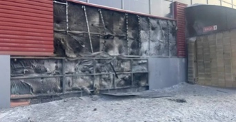 В Оренбурге горел торговый комплекс «Максимум»