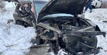 В Оренбургском районе в ДТП погибли две женщины при столкновении Porsche и Hyundai(18+)