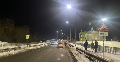 В Оренбурге водитель «Шевроле» сбила женщину на пешеходном переходе