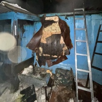 В Октябрьском районе во время пожара погиб 69-летний местный житель (18+)