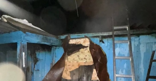 В Октябрьском районе во время пожара погиб 69-летний местных житель (18+)