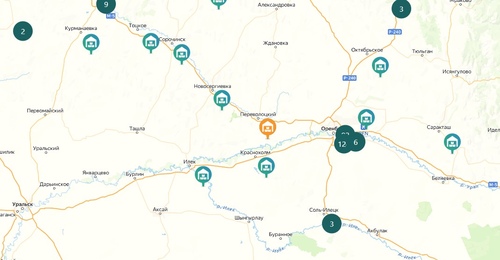 Онлайн карта подскажет жителям Оренбуржья место нахождения ближайшего пункта приема вторсырья