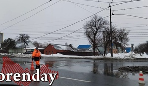В Оренбурге на улице Терешковой опять оборвались провода контактной сети