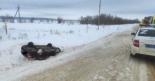 В Сорочинском округе после ДТП госпитализирован водитель
