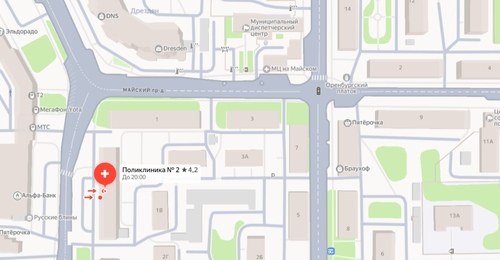 В Оренбурге из здания поликлиники похитили человека