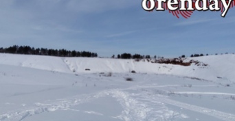 Стало известно, что при катании на санках под Оренбургом погибли брат и сестра