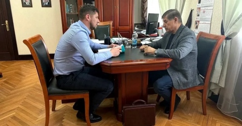 Юрий Мироненко встретился с лидером «Коммунистов России» Рамилем Гафаровым