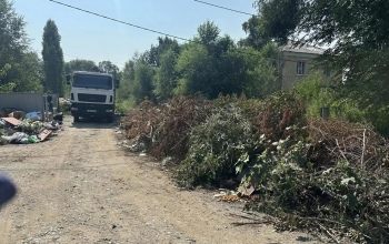 В Орске продолжают ликвидировать стихийные свалки
