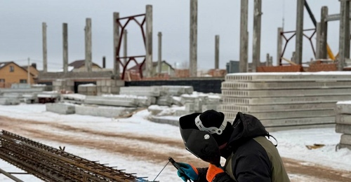 В Оренбургском районе идёт строительство двух школ.
