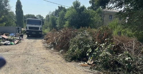 В Орске продолжают ликвидировать стихийные свалки