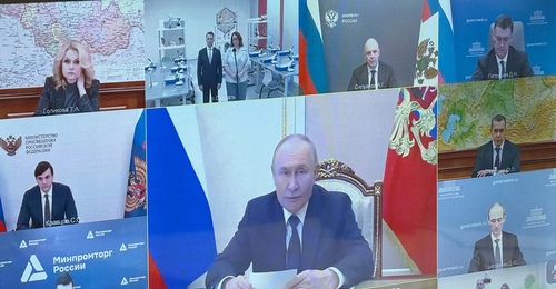 Владимир Путин по видеосвязи дал старт новому Политехническому лицею в Оренбурге