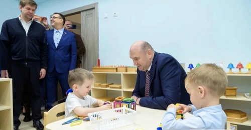 Евгений Солнцев выполнил данное обещание открыть детский сад 