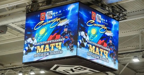 Ветераны СВО приняли участие в благотворительном матче по следж-хоккею 