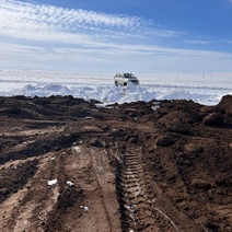 В Первомайском районе произошел порыв нефтепровода