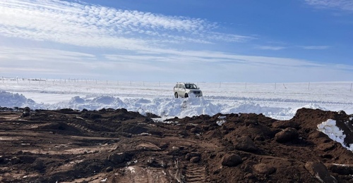 В Первомайском районе произошел порыв нефтепровода
