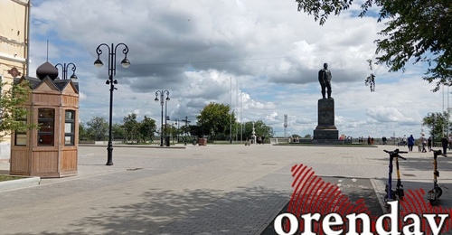 В Оренбурге потратят 200 миллионов рублей на благоустройство верхней набережной