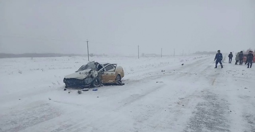 В Тоцком районе при лобовом столкновении двух ВАЗов погибли оба водителя (18+)