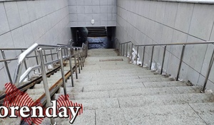 В Оренбурге ступени в одной из подземок «растаяли», не простояв и два года после капремонта