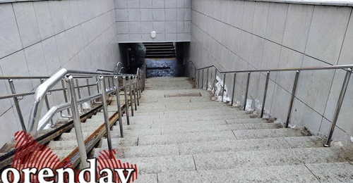 В Оренбурге ступени в одной из подземок «растаяли», не простояв и два года после капремонта