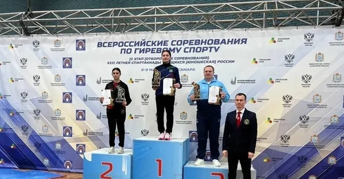 Оренбуржцы завоевали «серебро» на всероссийских соревнованиях по гиревому спорту