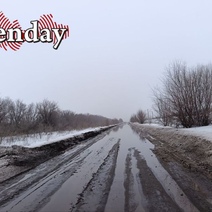 Горнолыжка «Гребени» еще встречает гостей, но проехать туда проблематично